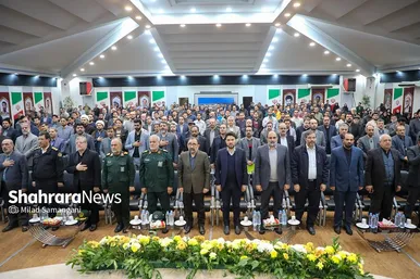 آیین بهره‌برداری از تقاطع چهارسطحی آزادگان مشهد