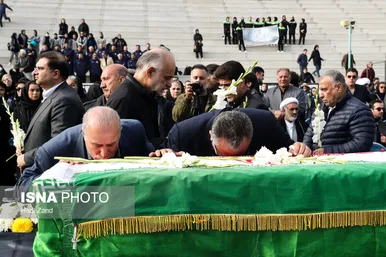 پیکر ملیکا محمدی به استادیوم آزادی رفت