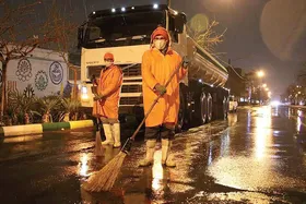 نخستین برف مشهد بدون غافل&zwnj;گیری، بدون حادثه