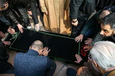 مراسم تشییع پیکر زنده‌یاد شهرام عبدلی در تهران