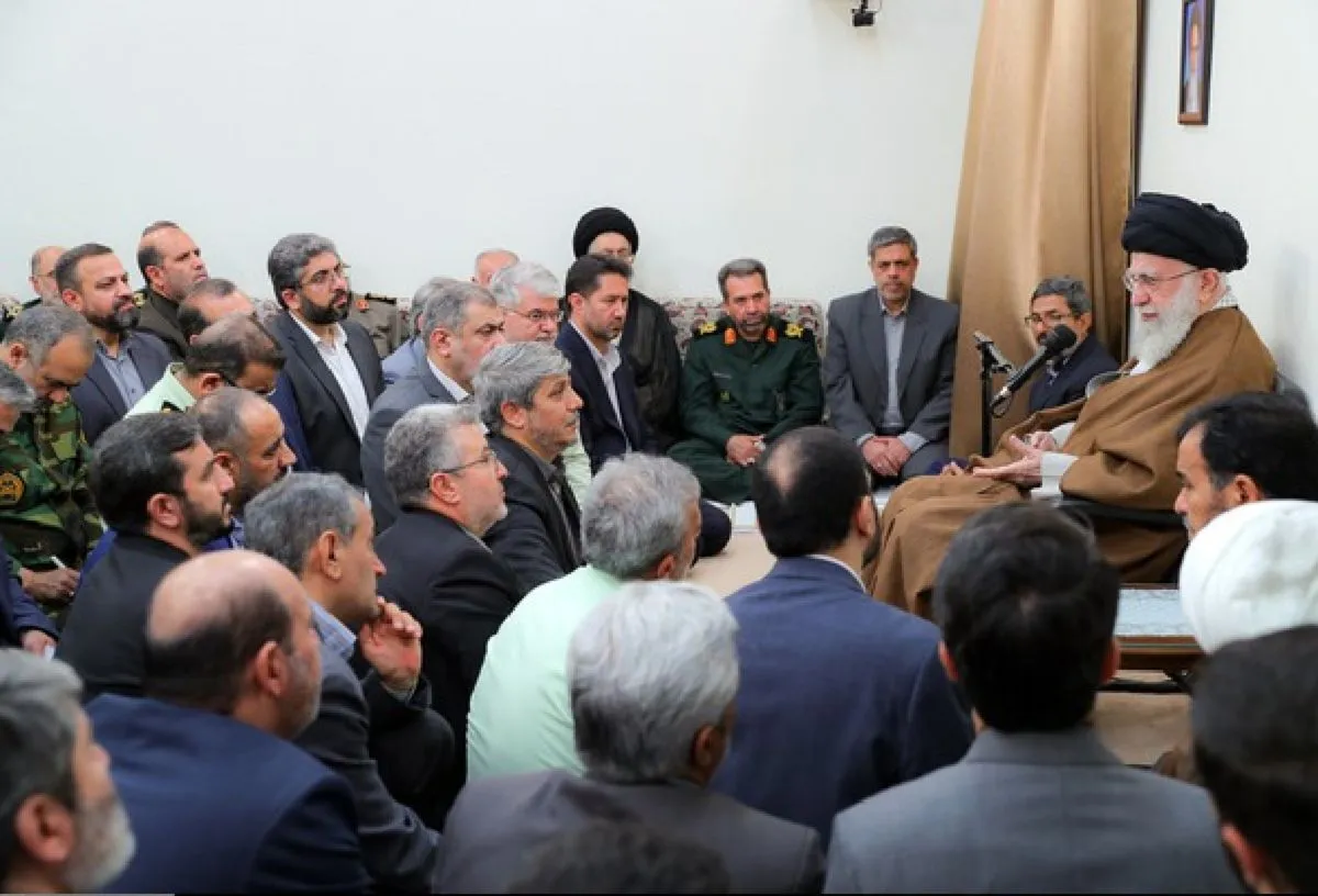 رهبر معظم انقلاب: جریان جهانی حمایت از فلسطین متاثر از روح انقلاب اسلامی است+فیلم