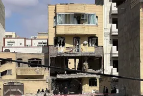 حمله موشکی به یک منزل مسکونی در مرکز بغداد (۲۶ اسفند ۱۴۰۴)