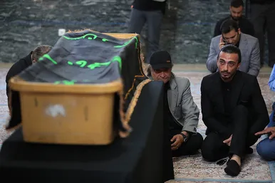 تشییع پیکر مرحوم «مهدی صباغی»