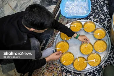 گزارش تصویری | افطاری ساده، مسجد المنتظر