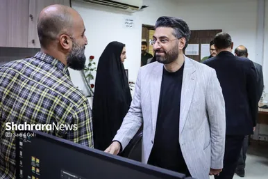 گزارش تصویری | بازدید جمعی از اعضای شورای شهر از موسسه شهرآرا به مناسبت روز خبرنگار