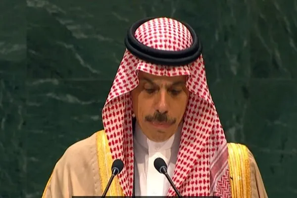 وزیر خارجه عربستان در سازمان ملل