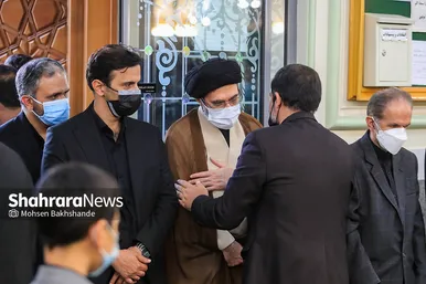 مراسم ترحیم مرحوم حاج محمد خجسته