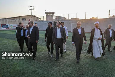 گزارش تصویری | افتتاح مجموعه ورزشی زندان مشهد با حضور رییس سازمان زندانهای کل کشور