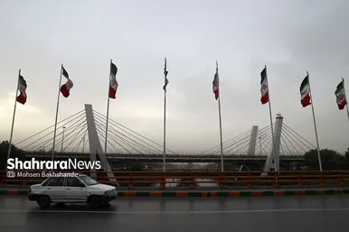 گرد و خاک صبح‌گاهی در مشهد