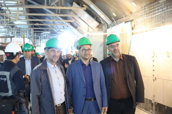 عضو شورای اسلامی شهر مشهد: ایستگاه مترو میدان شهدا بزرگ‌ترین ایستگاه خاورمیانه است + عکس