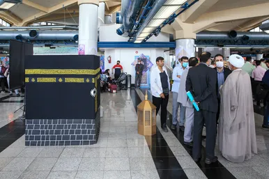 نخستین پرواز اعزام حاجیان از فرودگاه بین المللی شهید هاشمی نژاد 