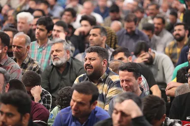 مراسم مناجات شب های ماه مبارک رمضان در حرم مطهر رضوی