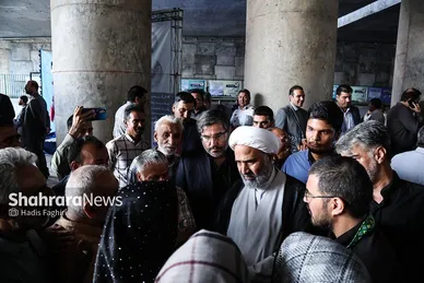 افتتاح تقاطع غیرهمسطح حضرت قمر بنی‌هاشم(ع) در مشهد
