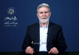 زیاد النخاله: تا زمان اخراج اشغالگران از فلسطین به مبارزه و مقاومت ادامه می&zwnj;دهیم
