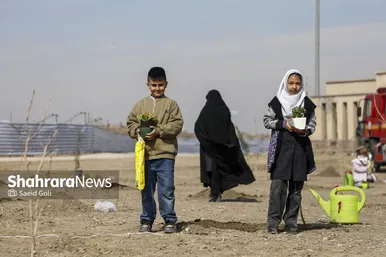 گزارش تصویری | مراسم هفته درختکاری در بوستان بهار مشهد (۱۱ اسفند ۱۴۰۳)