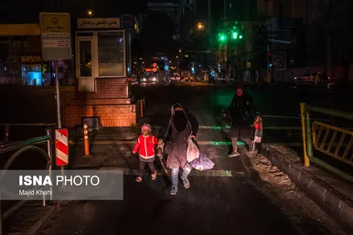 پدیده اتوبوس خوابی در تهران