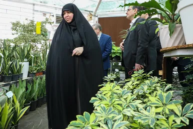  بهره برداری از مرکز مشاوره و امداد گل و گیاه در پارک نیلوفر آبی 