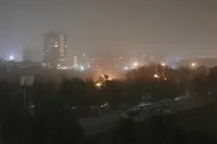 گرد و غبار شدید در آسمان شهر مشهد مقدس (۱۴ مرداد ۱۴۰۲) + فیلم و عکس