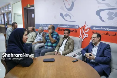 گزارش تصویری | بازدید مدیران استانی و شهری از روزنامه شهرآرا به مناسبت روز خبرنگار - ۳