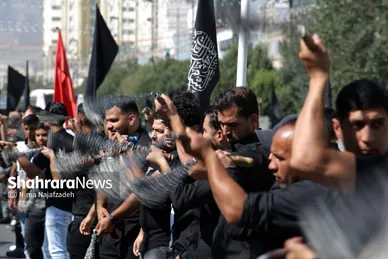 عزاداری روز تاسوعا در مشهد مقدس