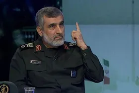سردار حاجی زاده: ان&zwnj;شاءالله بتوانیم ترامپ و پمپئو را بکشیم + فیلم