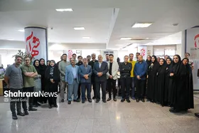 بازدید اعضای شورای اسلامی شهر مشهد از روزنامه شهرآرا