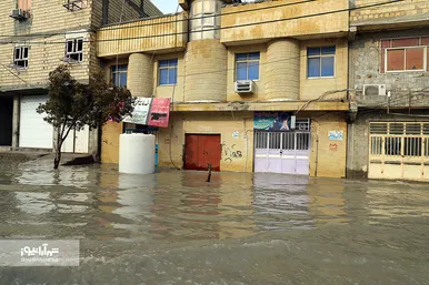 امداد‌رسانی آتش‌نشانان مشهد به مناطق سیل‌زده کنارک