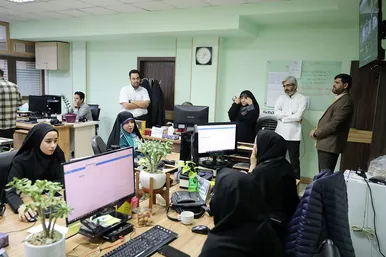بازدید عضو شورای اسلامی شهر مشهد از موسسه شهرآرا