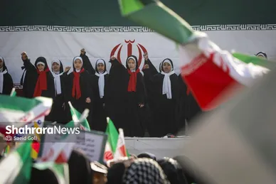 گزارش تصویری | راهپیمایی یوم‌الله ۱۳ آبان‌ماه ۱۴۰۴