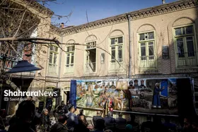 گزارش تصویری | آیین افتتاح گذر&zwnj;های تاریخی محلات و رونمایی از بزرگ&zwnj;ترین پرده نقاشی نقالی کشور (۴ دی ۱۴۰۳)