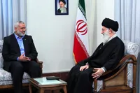 حماس: هنیه با رهبر انقلاب دیدار کرد