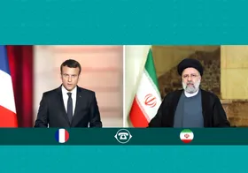 دیدار روسای&zwnj;جمهوری فرانسه و ایران در نیویورک