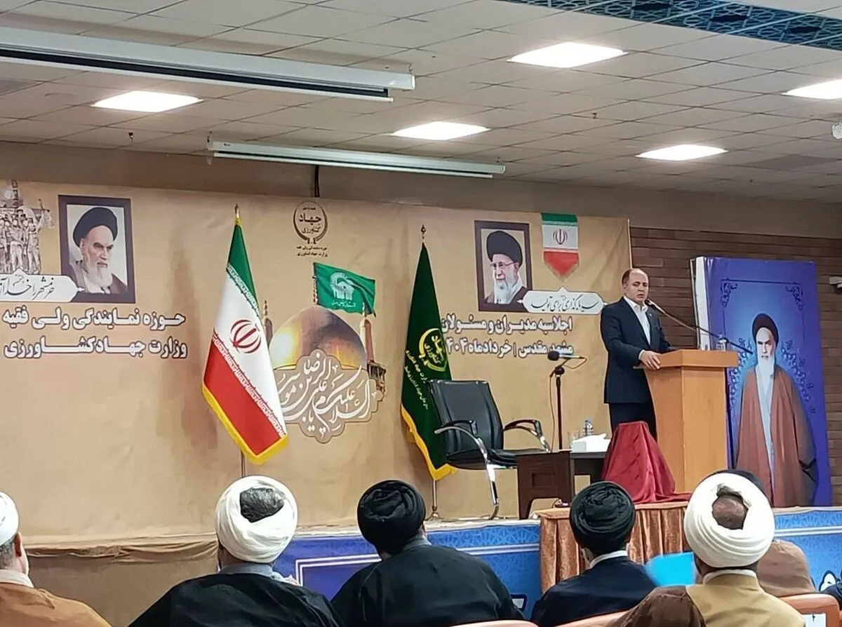 وزیر جهاد کشاورزی در مشهد: اجازه نمی‌دهیم چرخ توسعه، ضعیفان را زیر بگیرد