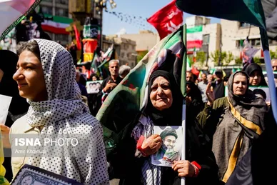 گزارش تصویری | مراسم اربعین رهبر شهید انقلاب در تهران