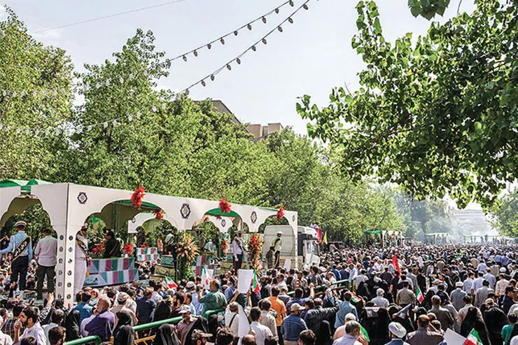 عطر شهدا ایران را فراگرفت