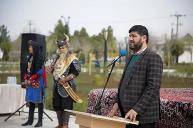 آیین رونمایی از یادمان «گذرسیاوش از آتش»