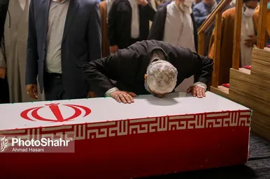 تشییع پیکر شهید حجت الاسلام دارایی در مشهد