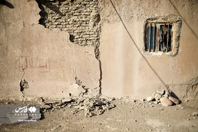 خسارات زلزله در روستاهای هرمزگان