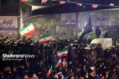 گزارش تصویری | مراسم احیای اولین شب قدر رمضان ۱۴۰۴ - چهارراه مخابرات مشهد
