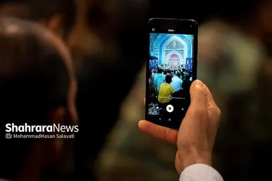 مراسم بزرگداشت هفتمین روز شهادت شهدای خدمت در حرم مطهر رضوی
