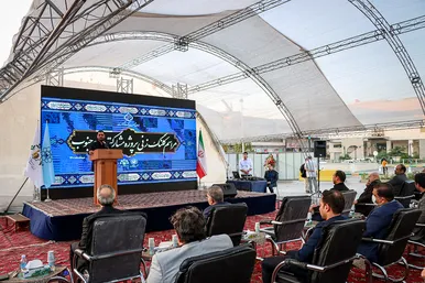 مراسم کلنگ زنی پروژه مشارکتی برج جنوب میدان شهدا