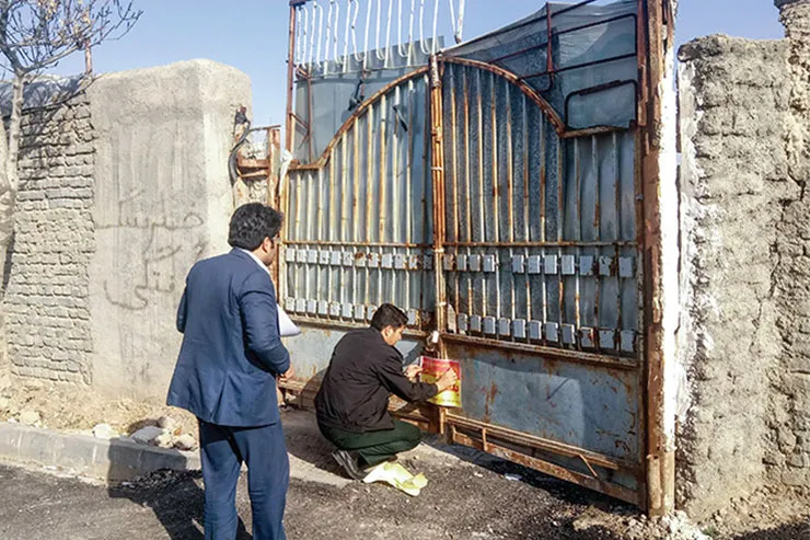 پلمب ۱۸ انبار ضایعات