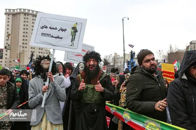 گزارش تصویری حضور باشکوه مردم مشهد در راهپیمایی ۲۲ بهمن - ۲