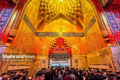 گزارش تصویری | حال و هوای کربلای معلی در شب جمعه ، شب زیارتی سیدالشهدا (ع)، در آستانه اربعین حسینی
