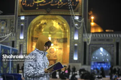 گزارش تصویری | مراسم احیای دومین شب قدر در حرم مطهر امام رضا (ع)
