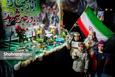 گزارش تصویری | میدان فلسطین مشهد چند ساعت پس از سال تحویل