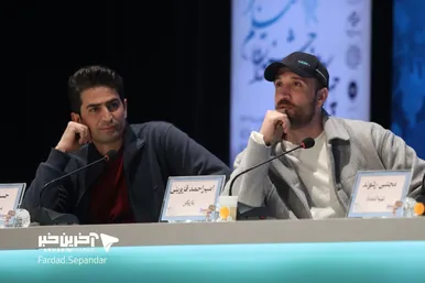 گزارش تصویری | فتوکال و نشست خبری فیلم «صددام» با حضور رضا عطاران و عباس جمشیدی فر
