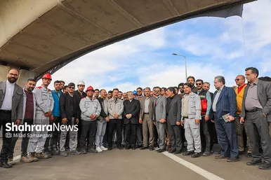 آیین بهره‌برداری از تقاطع چهارسطحی آزادگان مشهد