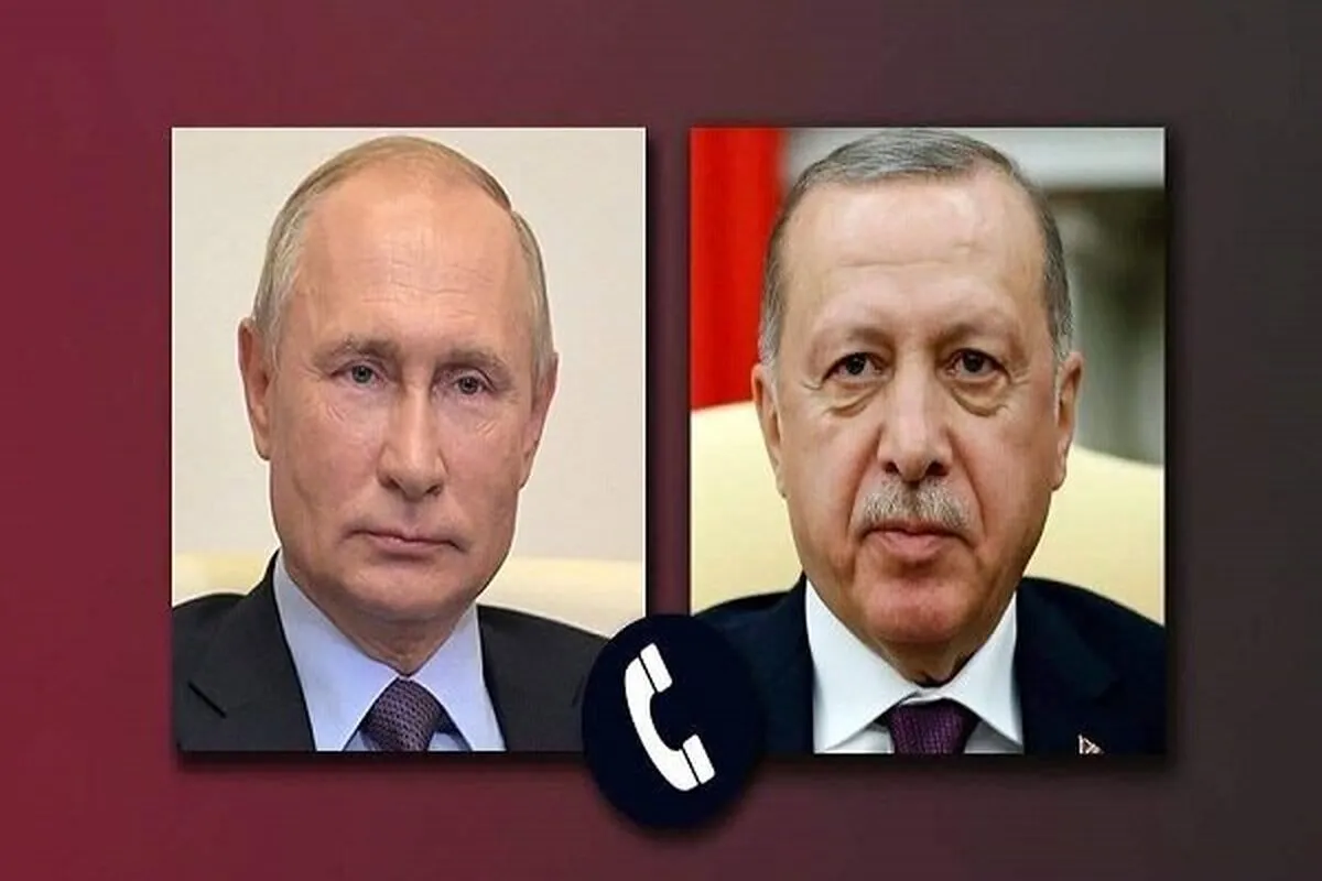 رایزنی اردوغان و پوتین درباره اوکراین و غزه