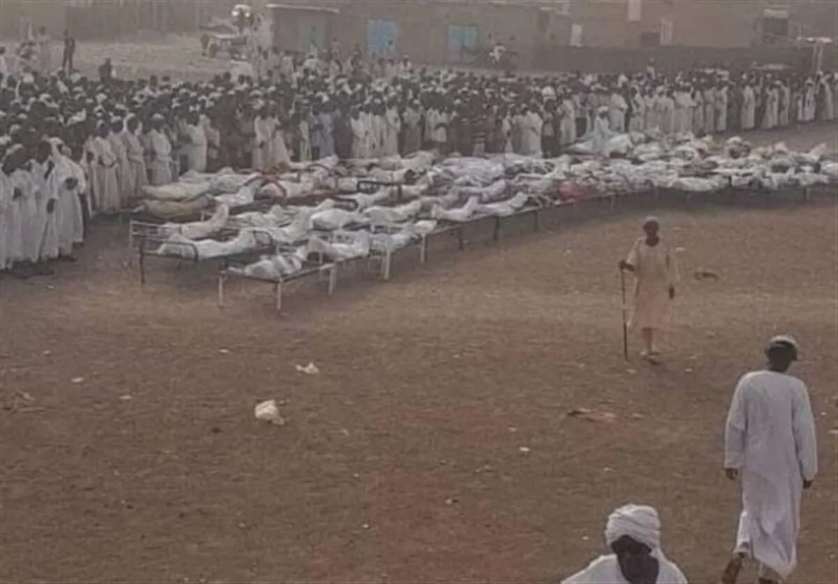حمله نیرو‌های واکنش سریع به یک اردوگاه در سودان ۱۰۰ کشته برجای گذاشت (۲۳ فروردین ۱۴۰۴)